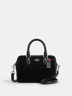 Coach Outlet Mini Rowan Crossbody Bag With Cherry Charm